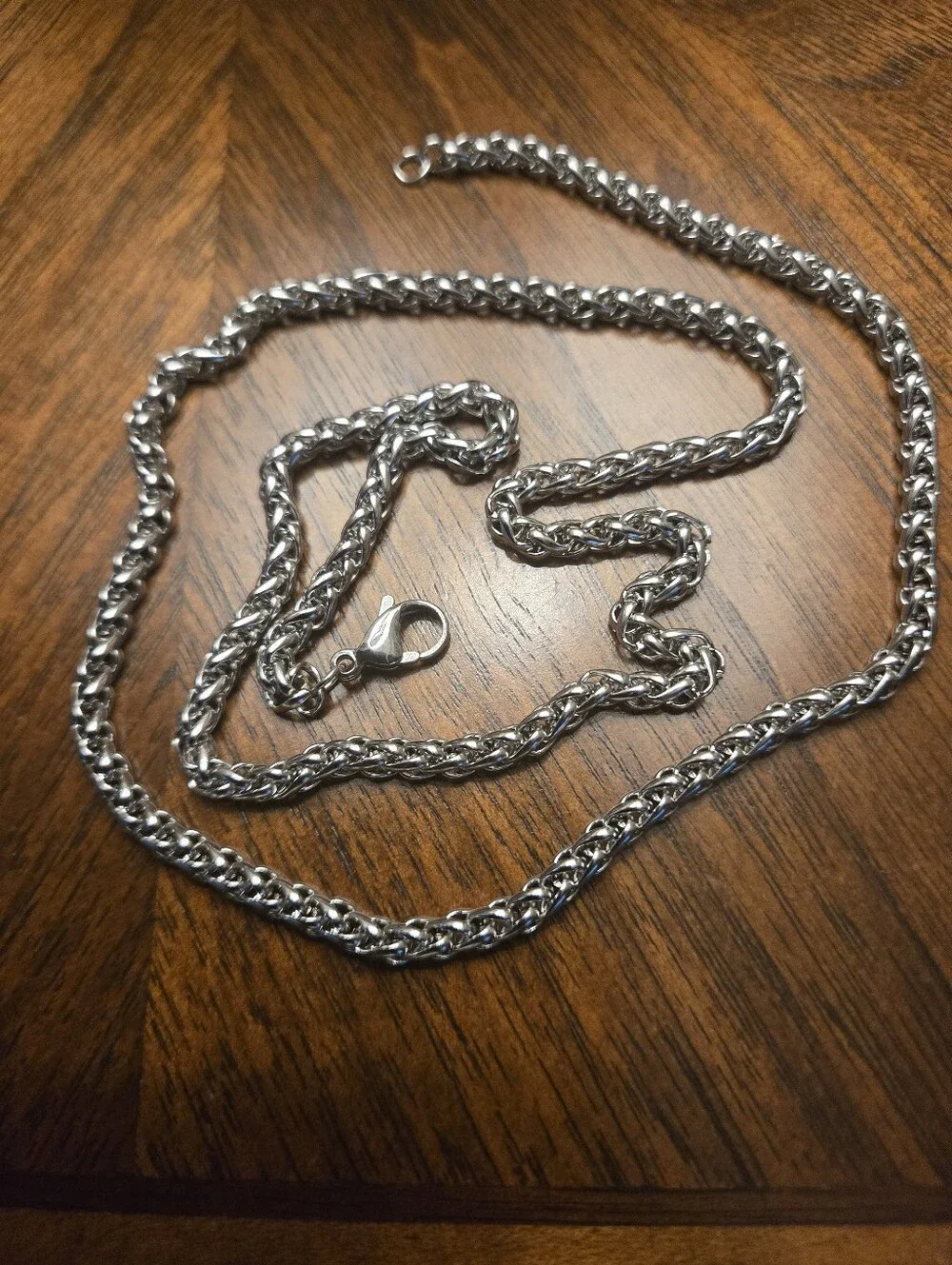Men's 316L Stainless Steel Anchor Pendant Necklace- Minimalist Nautical Design